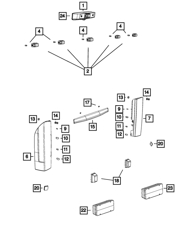 6106410AA - Electrical: Hex Nut for Ram: ProMaster 1500, ProMaster 2500, ProMaster 3500, ProMaster City, ProMaster EV Image