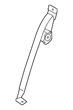 89850G3500TRY - Electrical: Center Seat Belt for Hyundai: Elantra, Elantra GT Image