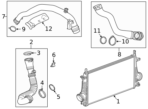 Intercooler for 2012 Buick Regal #0