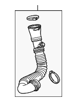 23163573 - : Air Inlet Tube for Buick: Regal Image