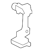 C2P12428 - : Disc Brake Caliper Bracket for Jaguar: Super V8, Vanden Plas, XF, XJ8, XJR, XK, XKR, XKR-S Image