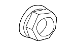C2P12731 - Brakes: Wheel Stud Lock Nut for Jaguar Image