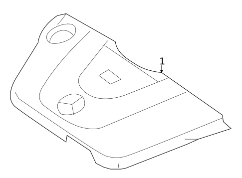 Engine Appearance Cover for 2014 Mercedes-Benz G 550 #0