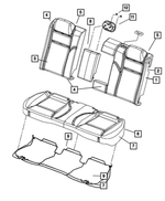 1AW791DVAA - Interior Trim: Delete End Cap for Mopar Image