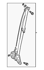 4818T2FA00ZB - : Belt &amp; Retractor for Honda: Accord Image