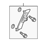 81460TR3A01 - Electrical: Adjuster for Honda: Accord, Civic, Crosstour, HR-V Image