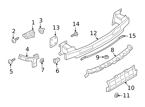 Bumper & Components - Rear for 2020 Porsche Cayenne #3