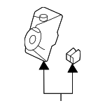 82295T39A21 - Body: Seat Hinge for Honda Image