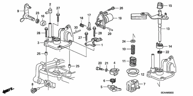 MT Shift Arm for 2008 Acura TSX #0