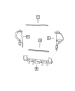 68223478AA - : Air Inlet Baffle, Export for Mopar Image