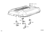 11611747076 - Engine: Cover for BMW Image