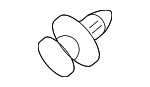 10053182 - Body: Fender Liner Retainer for GM Image