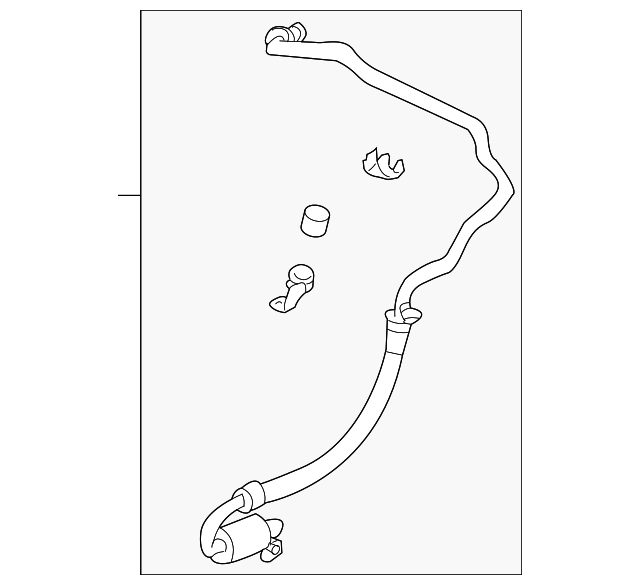 Return Line Assembly - Nissan (92450-EV00A)