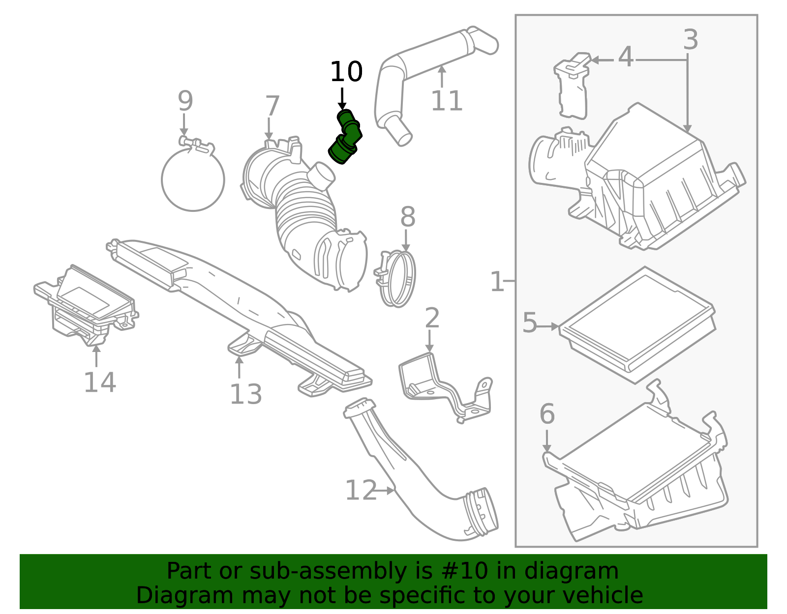 17878-0P040 - PCV Valve Hose Adapter Longo Toyota Parts