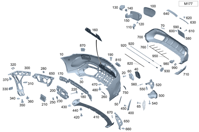 1928857700 - : Cover for Mercedes-Benz Image