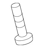 14510020U - Body: Glove Box Screw for Nissan: Frontier, Pathfinder, Xterra Image