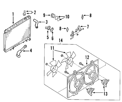 Cooling System for 2008 Nissan Maxima #0