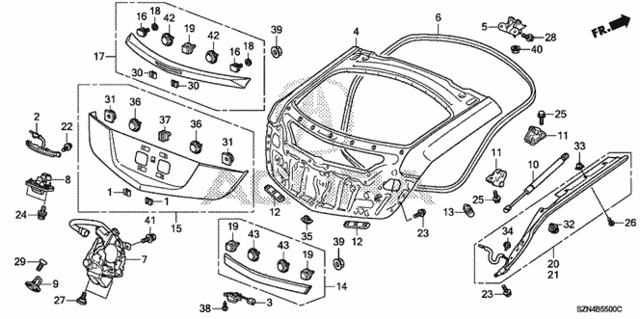 Tailgate for 2013 Acura ZDX #0