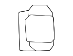9046707227 - Body: Applique Upper Clip for Toyota Image