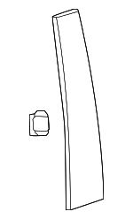 7575502110 - Body: Applique for Toyota Image