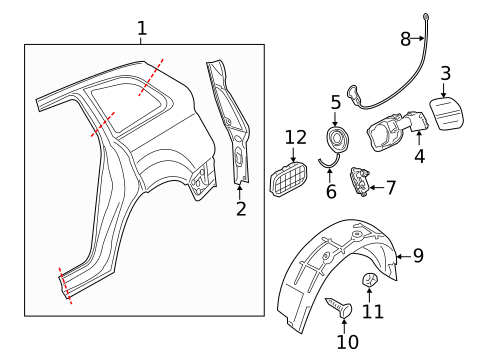 Switches, Solenoids & Actuators for 2013 Audi Q7 #0