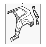 4L0809839 - Body: Quarter Panel for Audi: Q7 Image