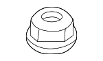 33326760380 - Suspension: Suspension Cross-member Nut for BMW: 525i, 525xi, 528i, 528i xDrive, 528xi, 530i, 530xi, 535i, 535i xDrive, 535xi, 540i, 545i, 550i, 645Ci, 650i, 740i, 740iL, 745i, 745Li, 750i, 750iL, 750Li, 760i, 760Li, Alpina B7, M2, M4, M5, M6, X3, X4, X5, X6 Image