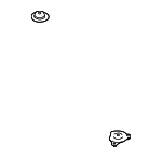 33316764889 - : Suspension Cross-Member Rear Support for BMW: 525i, 525xi, 528i, 528i xDrive, 528xi, 530i, 530xi, 535i, 535i xDrive, 535xi, 545i, 550i, 645Ci, 650i, M5, M6 Image