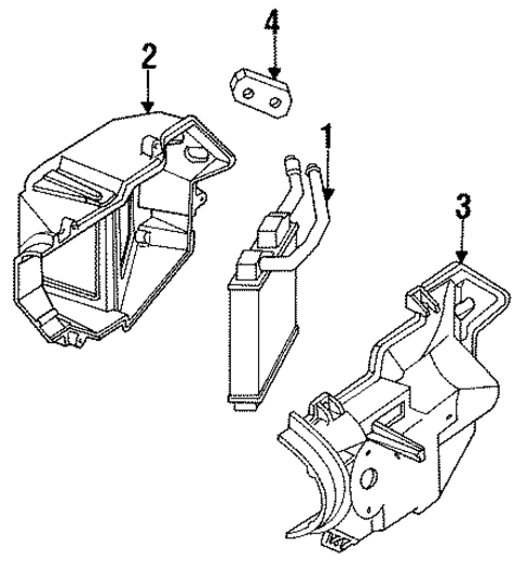 Heater Components for 1987 Chevrolet Corvette #0