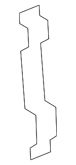 68043647AB - Body: Inner Panel Reinforcement for Ram: 1500, 1500 Classic, 2500, 3500 Image