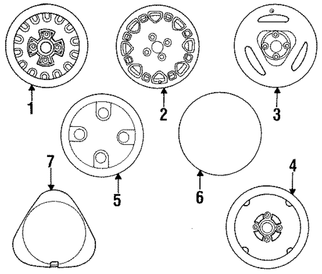 E9JY1007A - Suspension: Wheel, Steel for Ford Image