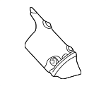 208534S100 - : Catalytic Converter Heat Shield for Nissan Image