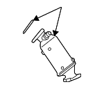 200159Z700 - : Catalytic Converter for Nissan: Frontier, Xterra Image