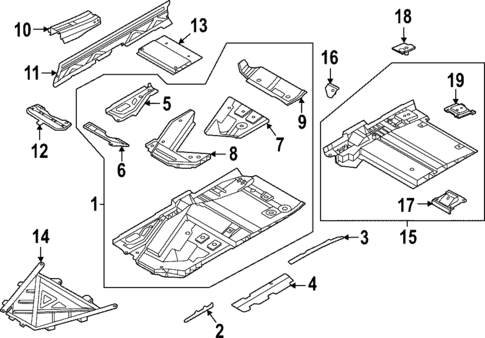 Floor & Rails for 2023 Porsche 911 #0