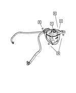 55056641AB - Cooling: Coolant Recovery Bottle for Mopar Image