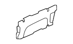 81971SHJA21ZA - : Pedestal Outer Cover for Honda Image