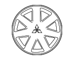 MR589418HA - : Wheel Cover for Mitsubishi: Galant Image