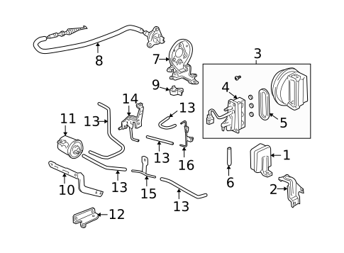 Cruise Control System for 2000 Acura RL #0