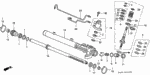 53608S04A51 - Chassis: HOUSING SUB-ASSY., STEERING RACK for Honda Image
