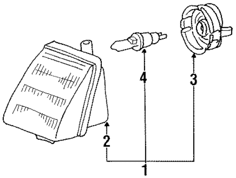 Fog Lamps for 1991 Lexus ES250 #0