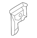 LR131714 - Body: Rear Panel Spacer for Land Rover: Defender 110, Defender 130, Defender 90 Image