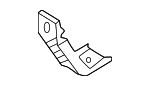 86636L2520 - Body: Impact Bar Lower Bracket for Kia Image