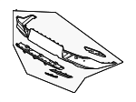 86650L2550 - Body: Lower Cover for Kia Image