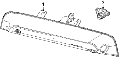 High Mount Lamps for 2025 Ram 1500 #0