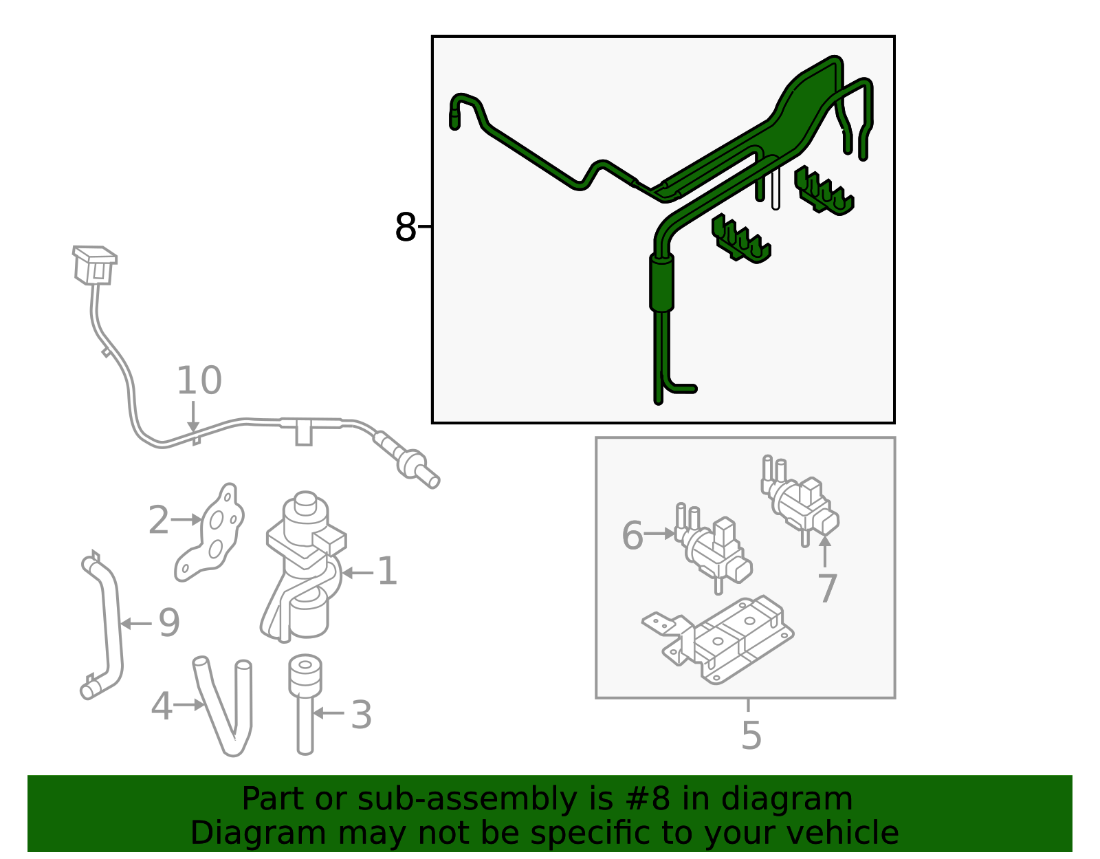 2004-2013 Mazda 3 Pipe Assembly LF8J-20-380A | TascaParts.com