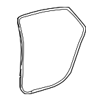 6233162020 - Body: Weather-strip On Body for Toyota: Mirai Image