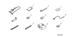 8E51S5D1M181 - Accessory Components: O/M, SECURITY for Honda Image