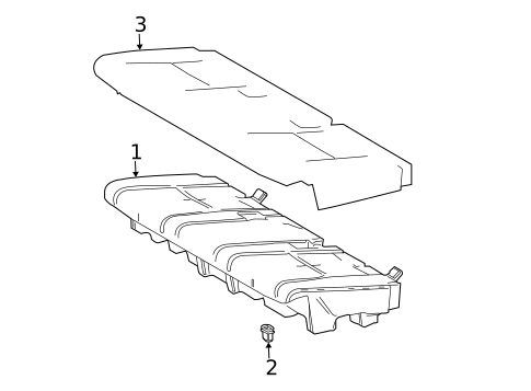 Third Row Seats for 2022 Toyota Highlander #1