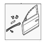 8K0831052J - Body: Door Shell for Audi: A4, A4 Quattro, allroad, S4 Image