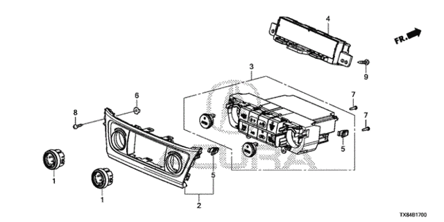Auto Air Conditioner Control for 2013 Acura ILX #0